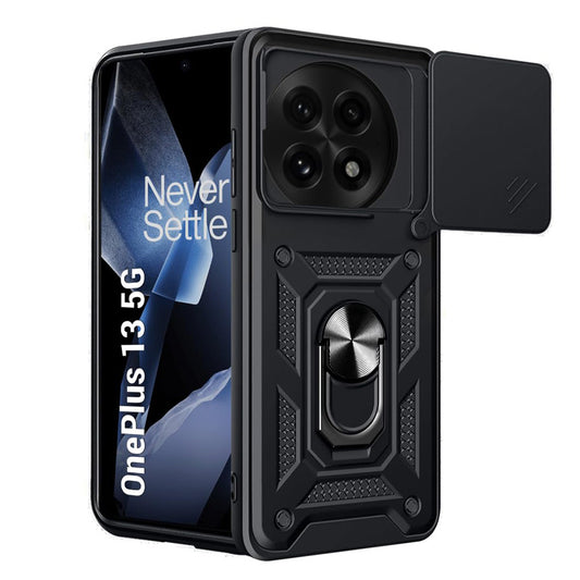 Kuori OnePlus 13:lle, Techsuit, CamShield, Musta