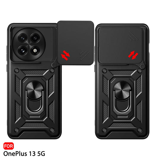 Kuori OnePlus 13:lle, Techsuit, CamShield, Musta