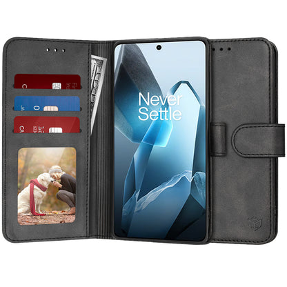 Kuori OnePlus 13:lle, Techsuit, Diary Book, Musta