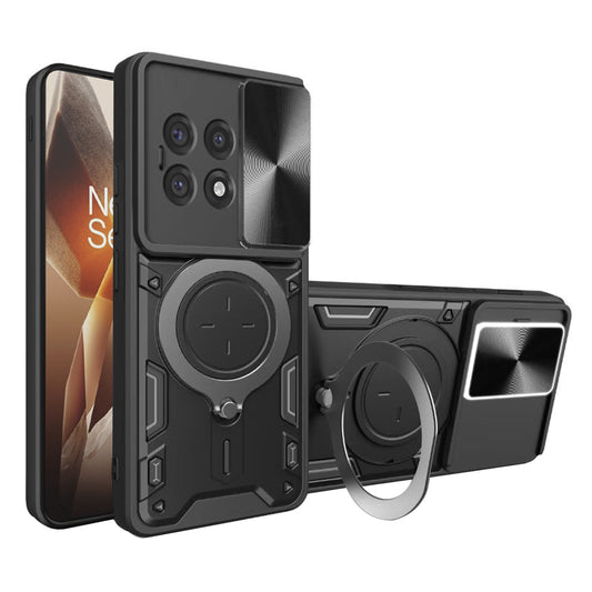 Kuori OnePlus 13R:lle, Techsuit, CamGuard Pro, Musta