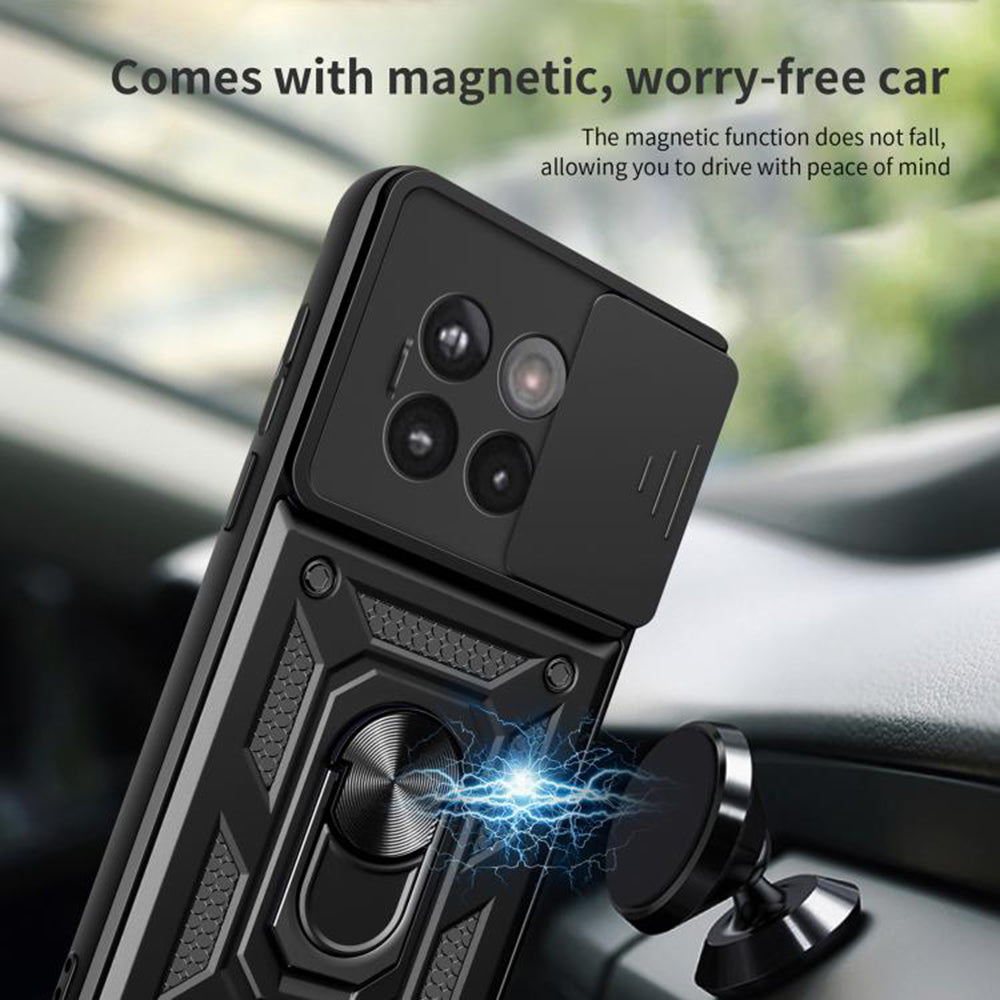 Kuori OnePlus 13R:lle, Techsuit, CamShield, Vaaleanpunainen