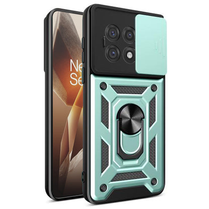 Kuori OnePlus 13R:lle, Techsuit, CamShield, Vihreä