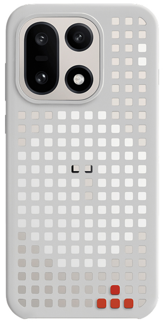Kuori OnePlus 15:lle, Hole Pattern Magnetic, Harmaa, Uudelleenpakattu 5431102022