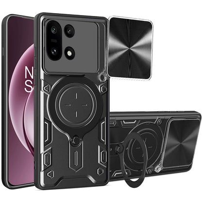 Kotelo OnePlus 15:lle, Techsuit, CamGuard Pro, Musta