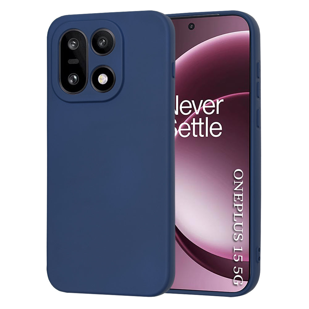 Kotelo OnePlus 15:lle, Techsuit, SoftFlex, Tummansininen