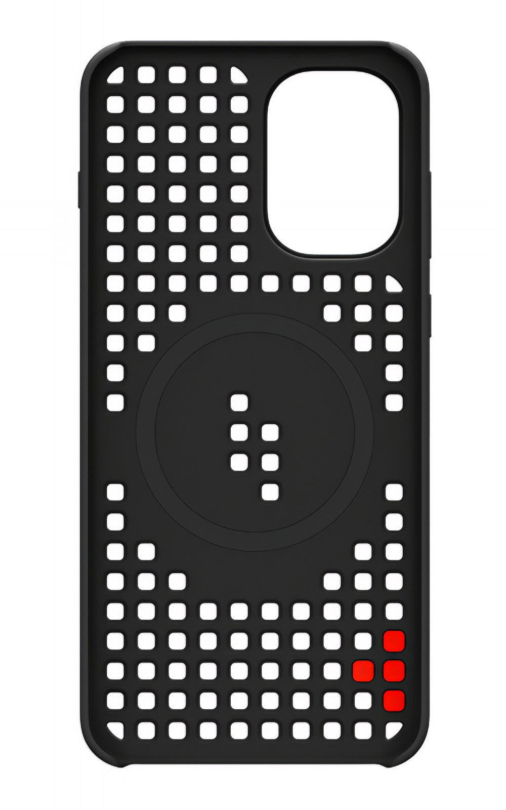 Kuori OnePlus 15R:lle, Hole Pattern Magnetic, Musta 5431102123