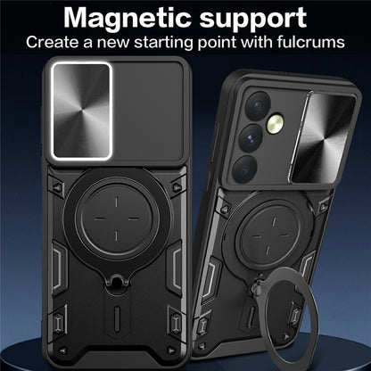 Kotelo OnePlus 15R:lle, Techsuit, CamGuard Pro, Musta