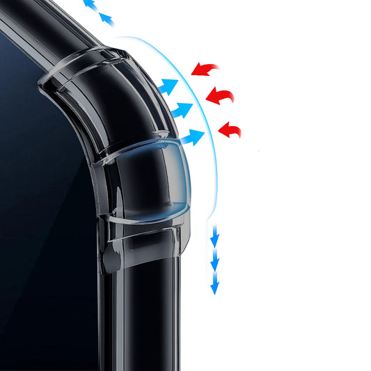 Kuori OnePlus 15R:lle, Techsuit, Iskunkestävä Kirkas, Savunvärinen