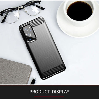Kuori OnePlus 9 Pro:lle, Techsuit, Hiili, Musta