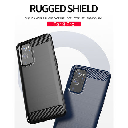 Kuori OnePlus 9 Pro:lle, Techsuit, Hiili, Musta