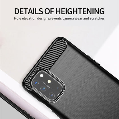 Kuori OnePlus 9:lle, Techsuit, Hiili, Musta