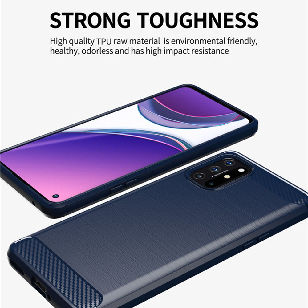 Kuori OnePlus 9:lle, Techsuit, Hiili, Musta