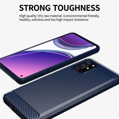 Kuori OnePlus 9:lle, Techsuit, Hiili, Musta