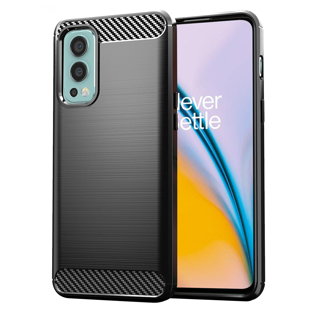 Kuori OnePlus Nord 2 5G:lle, Techsuit, Hiili, Musta