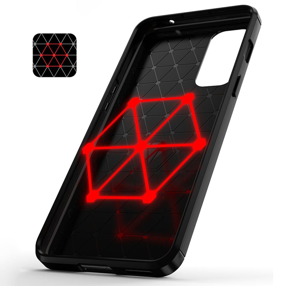 Kuori OnePlus Nord 2 5G:lle, Techsuit, Hiili, Musta
