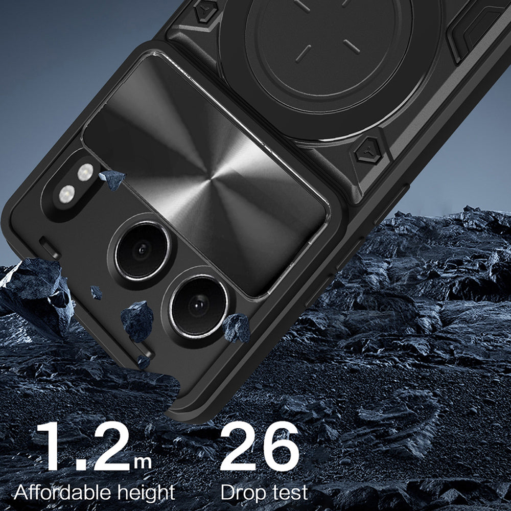 Kuori OnePlus Nord 4:lle, Techsuit, CamGuard Pro, Musta