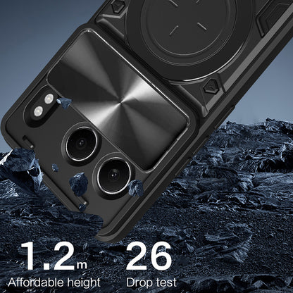 Kuori OnePlus Nord 4:lle, Techsuit, CamGuard Pro, Musta