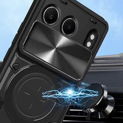 Kuori OnePlus Nord 4:lle, Techsuit, CamGuard Pro, Musta