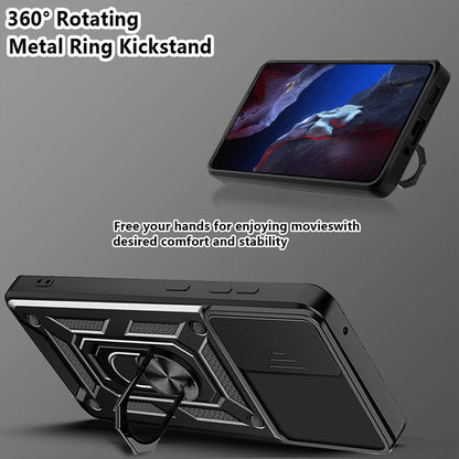 Kuori OnePlus Nord 4:lle, Techsuit, CamShield, Musta