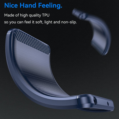 Suojakotelo OnePlus Nord 4:lle, Techsuit, Carbon, Sininen