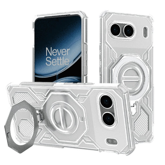 Kuori OnePlus Nord 4:lle, Techsuit, Carbon Shield Pro, Valkoinen