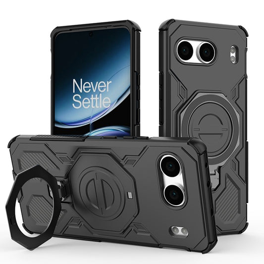 Kuori OnePlus Nord 4:lle, Techsuit, Carbon Shield Pro, Musta