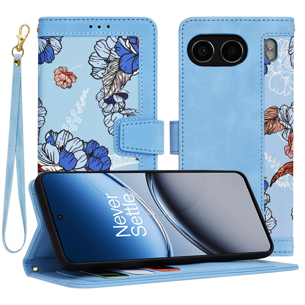 Kuori OnePlus Nord 4:lle, Techsuit, FlipCraft, Sininen