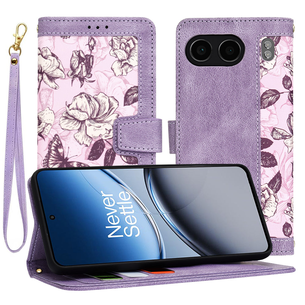 Kuori OnePlus Nord 4:lle, Techsuit, FlipCraft, Violetti