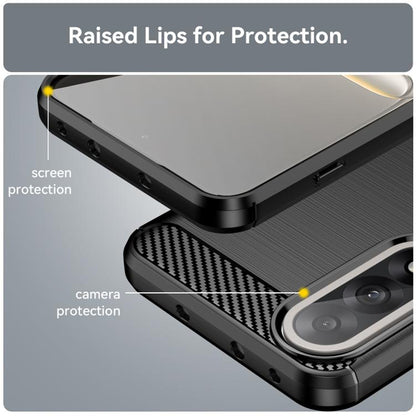 Kuori OnePlus Nord 5:lle, Techsuit, Hiili, Musta