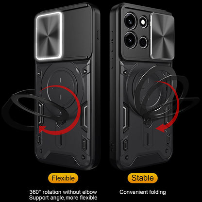 Kuori OnePlus Nord 6:lle, Techsuit, CamGuard Pro, Musta
