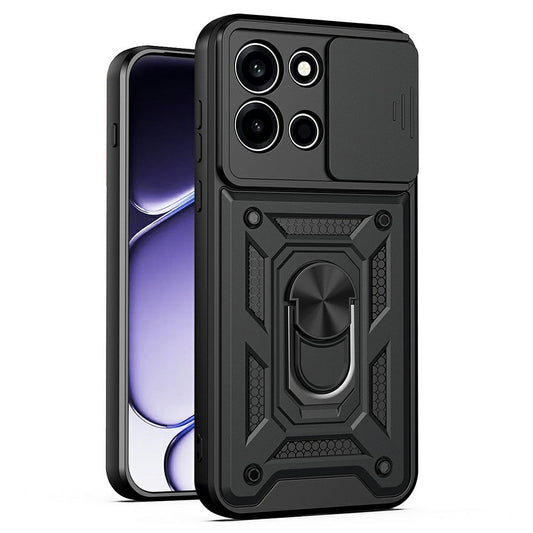 Kuori OnePlus Nord 6:lle, Techsuit, CamShield, Musta