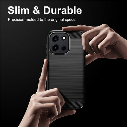 Case for OnePlus Nord 6, Techsuit, Carbon, Blue