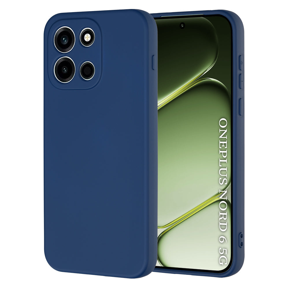 Kuori OnePlus Nord 6:lle, Techsuit, SoftFlex, Laivastonsininen