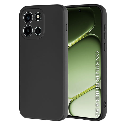 Kuori OnePlus Nord 6:lle, Techsuit, SoftFlex, Musta
