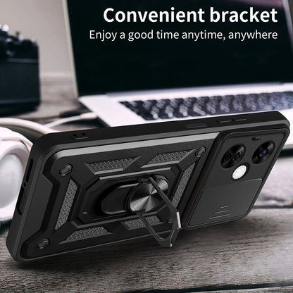 Kuori OnePlus Nord CE 3 Litelle, Techsuit, CamShield, Musta