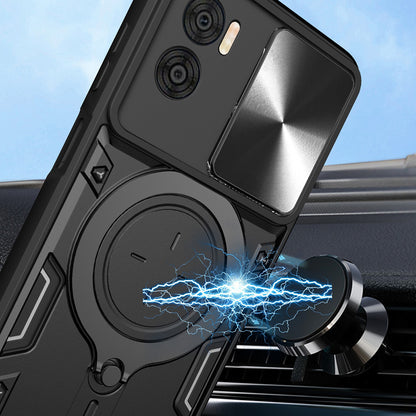 Kuori OnePlus Nord CE4 Lite -puhelimelle, Techsuit, CamGuard Pro, Punainen