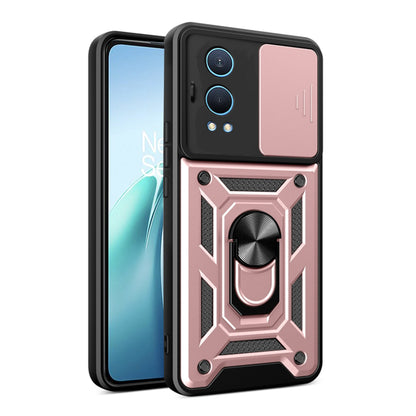Kuori OnePlus Nord CE4 Lite -puhelimelle, Techsuit, CamShield, Vaaleanpunainen