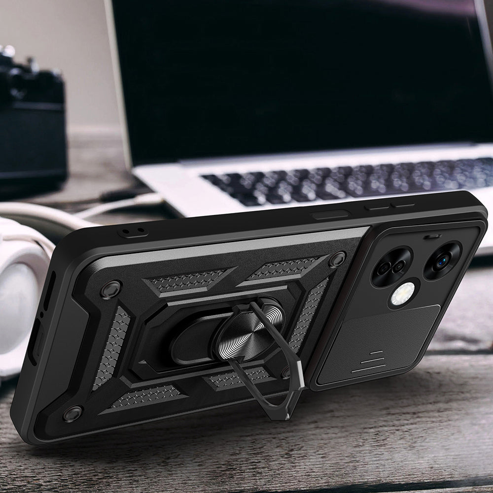 Kuori OnePlus Nord CE4 Lite -puhelimelle, Techsuit, CamShield, Vihreä