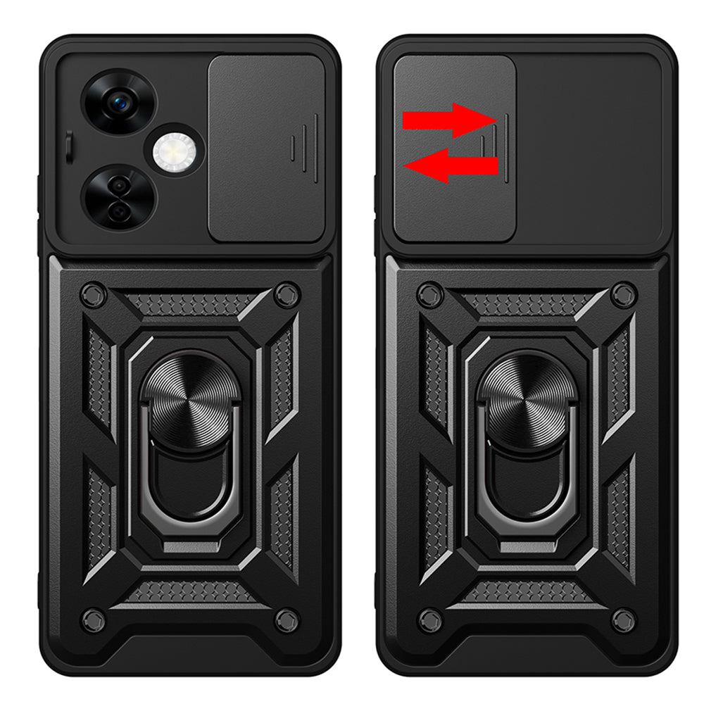 Kuori OnePlus Nord CE4 Lite -puhelimelle, Techsuit, CamShield, Vihreä