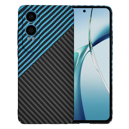 Kuori OnePlus Nord CE4 Lite -puhelimelle, Techsuit, Carbonite FiberShell, Musta Bleu