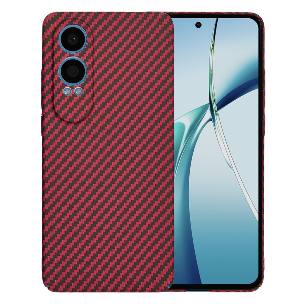 Kuori OnePlus Nord CE4 Lite -puhelimelle, Techsuit, Carbonite FiberShell, Punainen