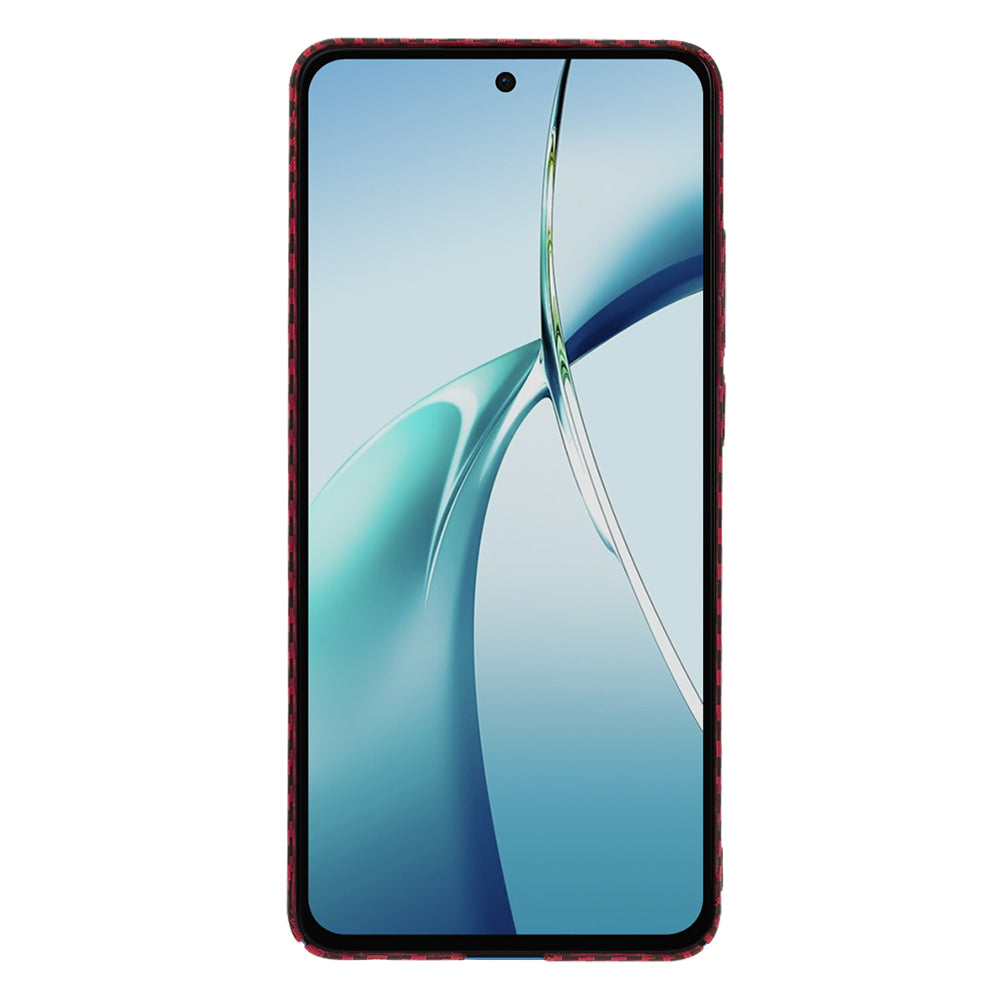 Kuori OnePlus Nord CE4 Lite -puhelimelle, Techsuit, Carbonite FiberShell, Punainen