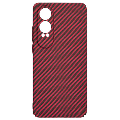 Kuori OnePlus Nord CE4 Lite -puhelimelle, Techsuit, Carbonite FiberShell, Punainen