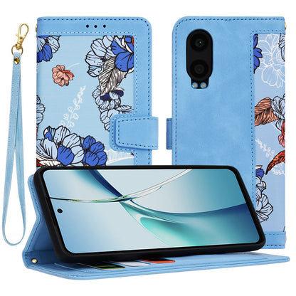 Kuori OnePlus Nord CE4 Lite -puhelimelle, Techsuit, FlipCraft, Sininen