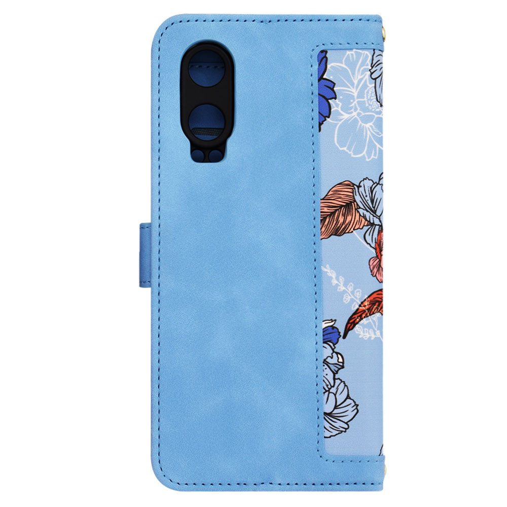 Kuori OnePlus Nord CE4 Lite -puhelimelle, Techsuit, FlipCraft, Sininen