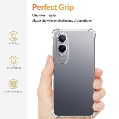 Kuori OnePlus Nord CE4 Litelle, Techsuit, Iskunkestävä Kirkas, Läpinäkyvä