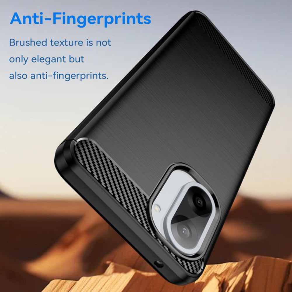 Case for OnePlus Nord CE5, Techsuit, Carbon, Black