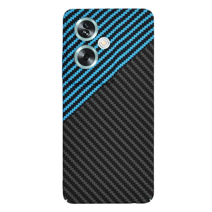 Kuori OnePlus Nord N30 SE / Oppo A79:lle, Techsuit, Carbonite FiberShell, Musta Bleu