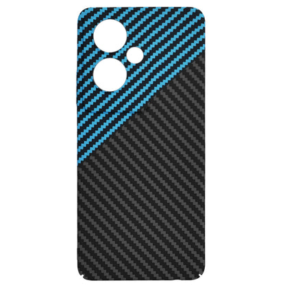 Kuori OnePlus Nord N30 SE / Oppo A79:lle, Techsuit, Carbonite FiberShell, Musta Bleu