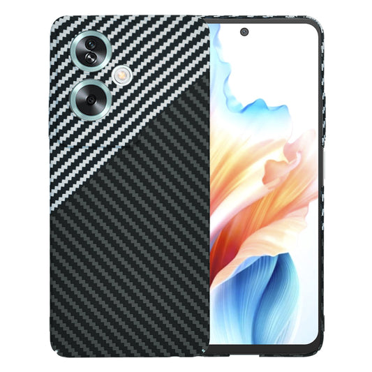 Kuori OnePlus Nord N30 SE / Oppo A79:lle, Techsuit, Carbonite FiberShell, Musta Harmaa